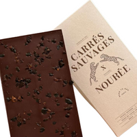Organic raw chocolate bar with chicory