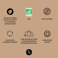 Chicorée Bio au cacao peu torréfié - Escale Cacao Grand Cru