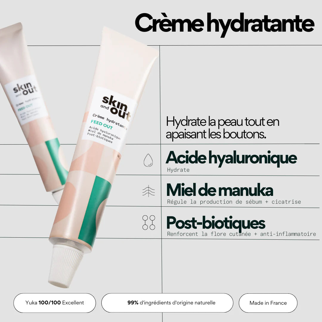Crème anti-acné Skin & Out