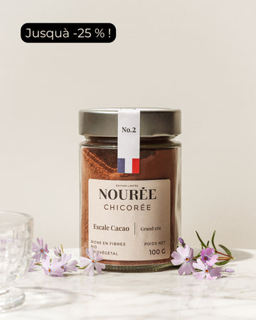Chicorée Bio au cacao peu torréfié - Escale Cacao Grand Cru