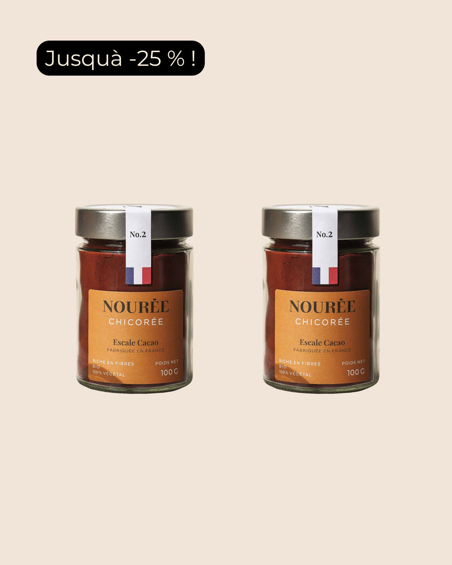 DUO Chicorée bio au chocolat - Escale Cacao