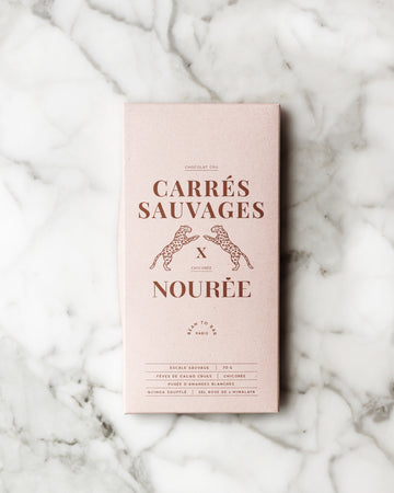 Tablette de chocolat à la chicorée - Végan et sans sucres rafinés